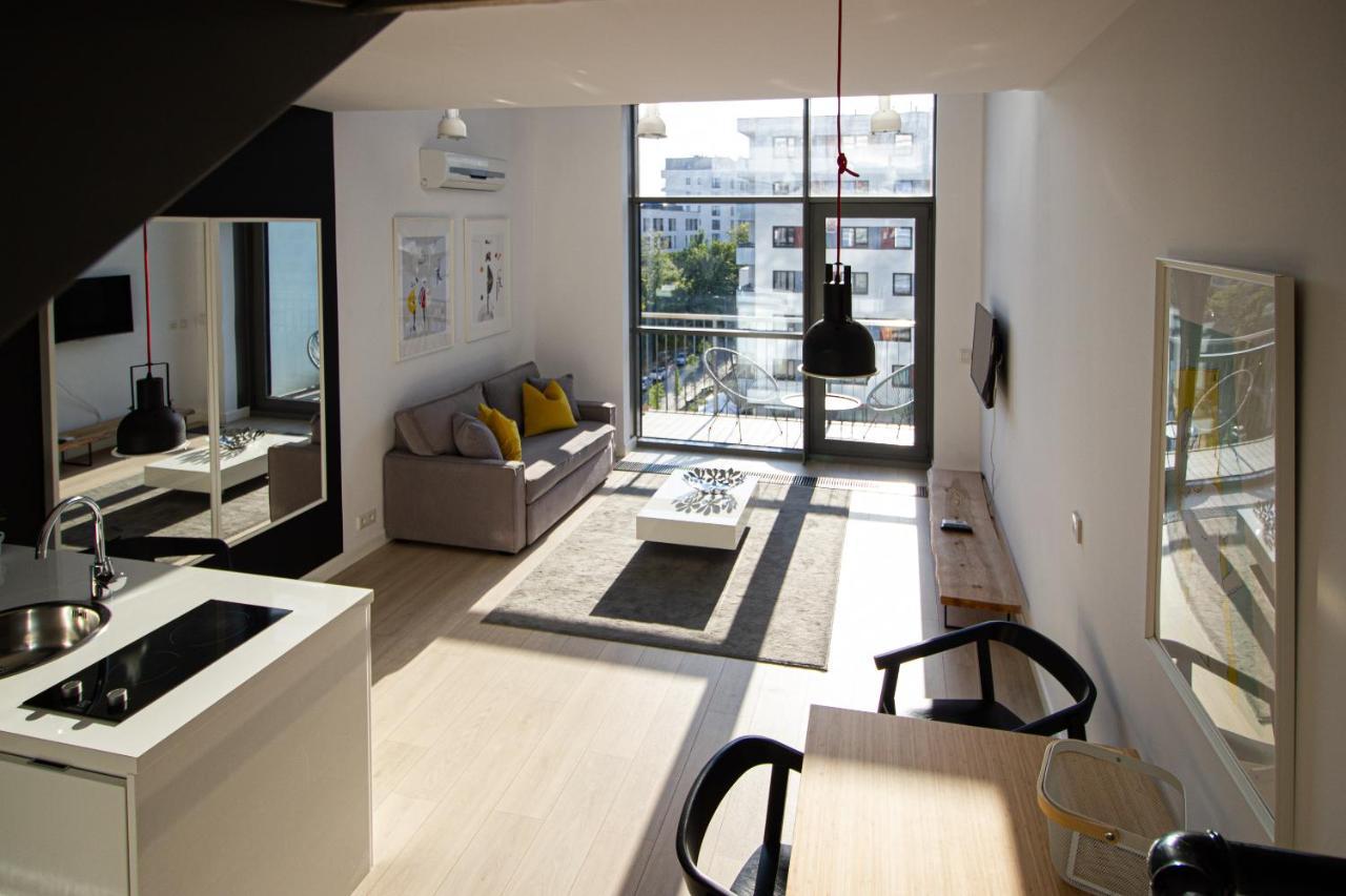 Qbik Loft Modern Apartment Варшава Экстерьер фото