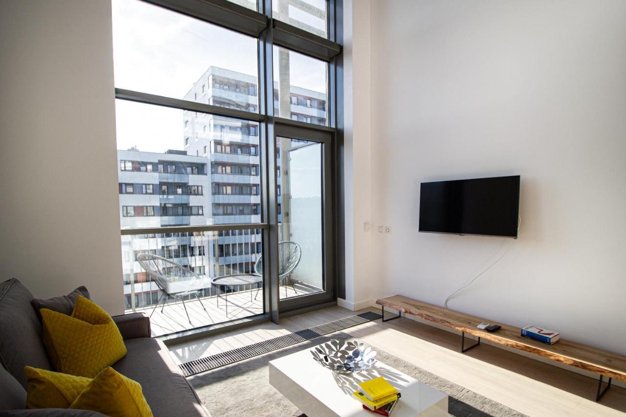 Qbik Loft Modern Apartment Варшава Экстерьер фото