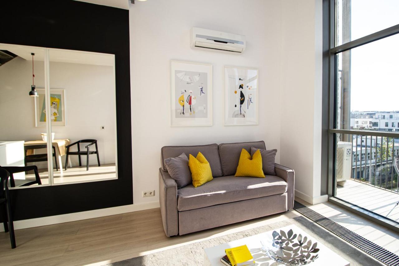 Qbik Loft Modern Apartment Варшава Экстерьер фото