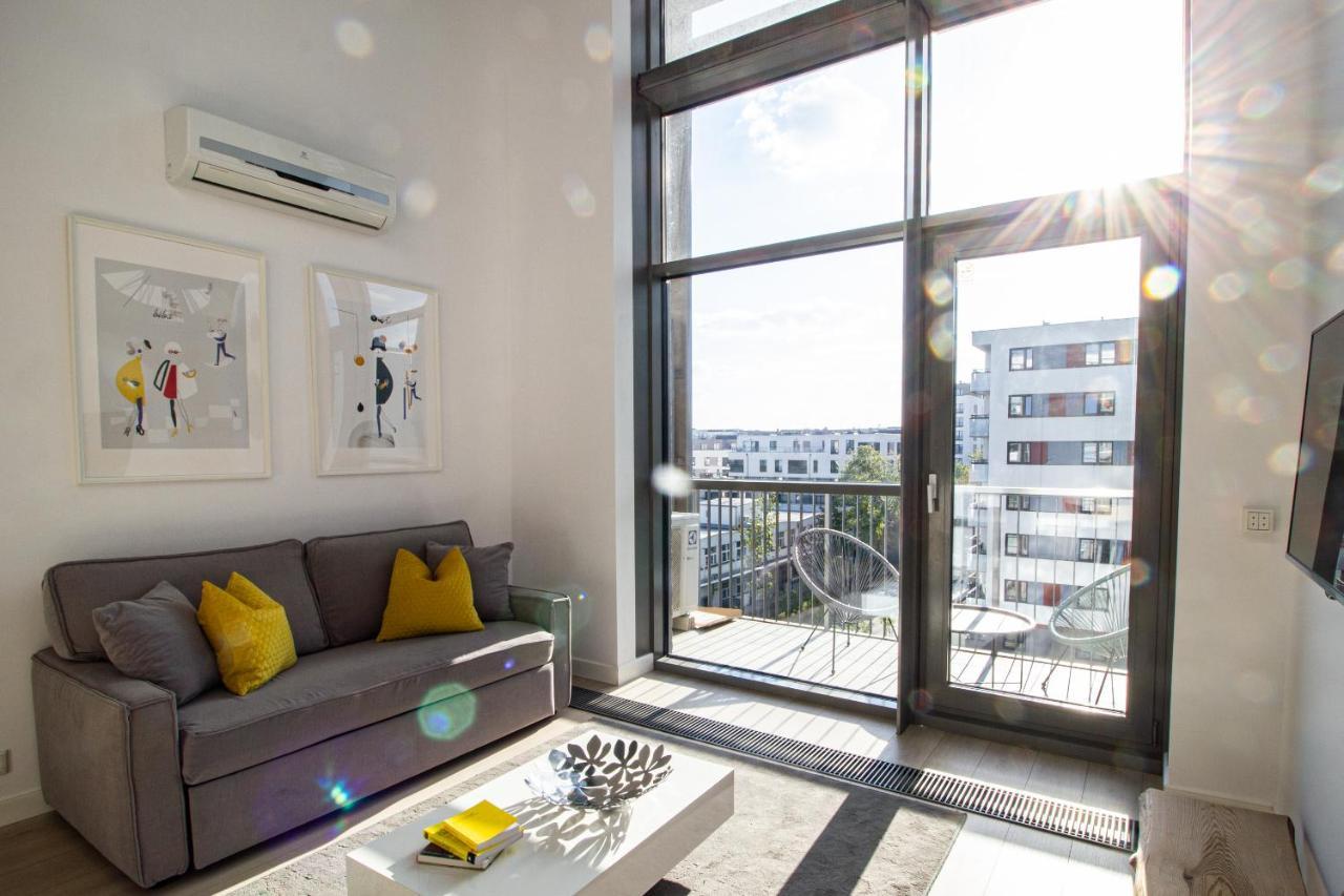 Qbik Loft Modern Apartment Варшава Экстерьер фото