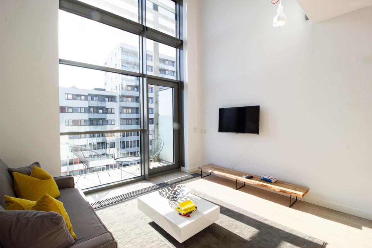 Qbik Loft Modern Apartment Варшава Экстерьер фото
