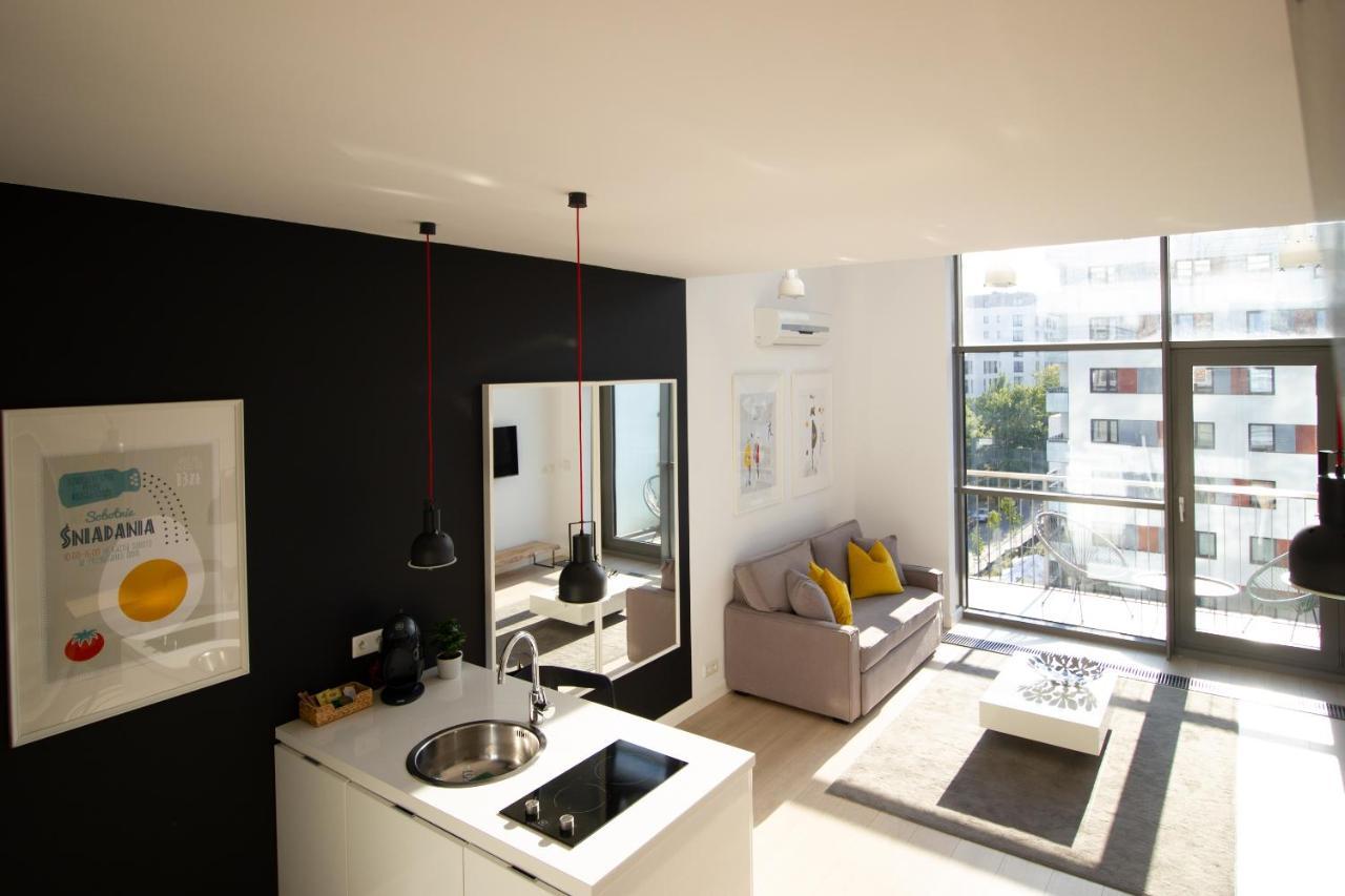 Qbik Loft Modern Apartment Варшава Экстерьер фото
